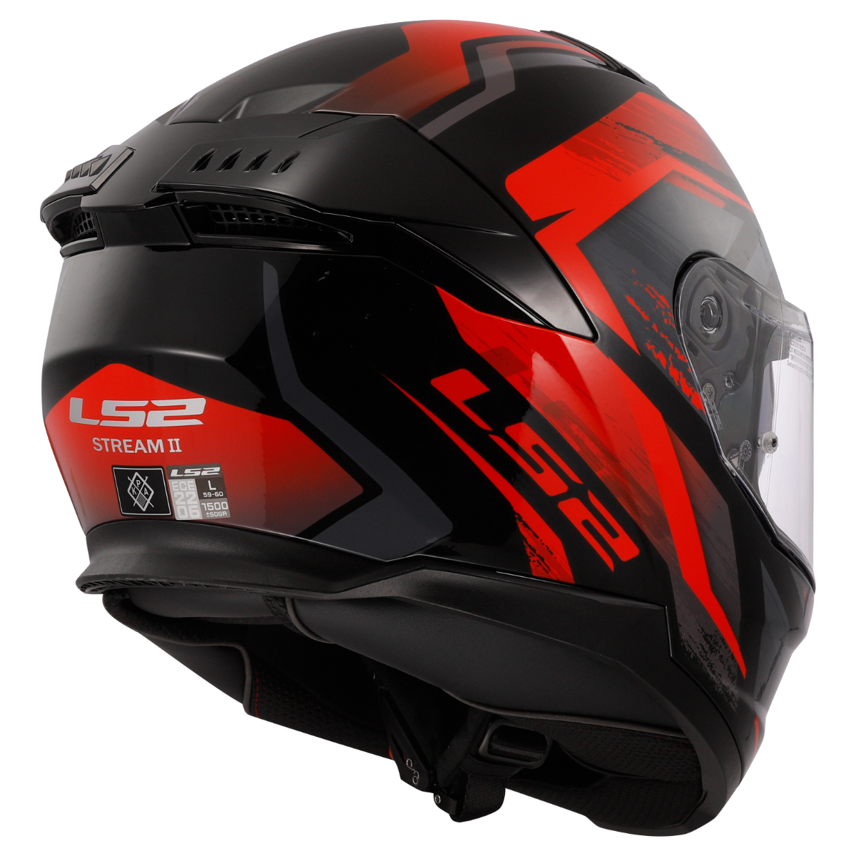 FF808 STREAM II Fury GLOSS BLACK RED   168082132 4